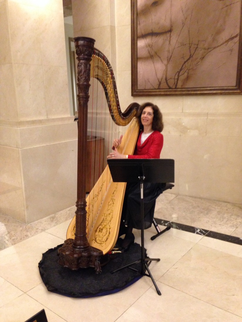 Hire Harpnotes Harpist in Atlanta,