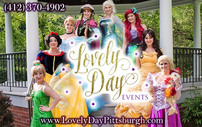 Hire Lovely Day Events Pittsburgh Princess Parties and Photography