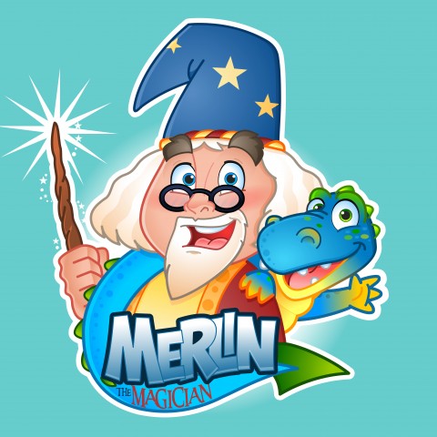 merlin magician cartoon vancouver creative studio