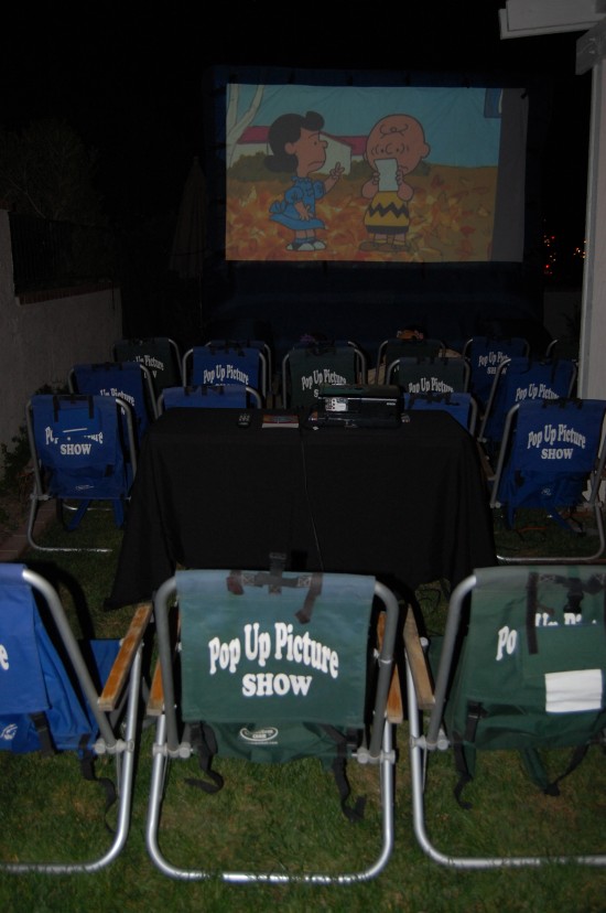 Hire Pop Up Picture Show Outdoor Movie Screens in Tustin, California