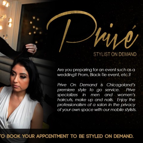 Hire Prive On Demand Makeup Artist In Chicago Illinois