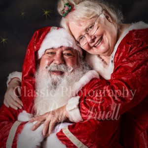 santa and mrs claus