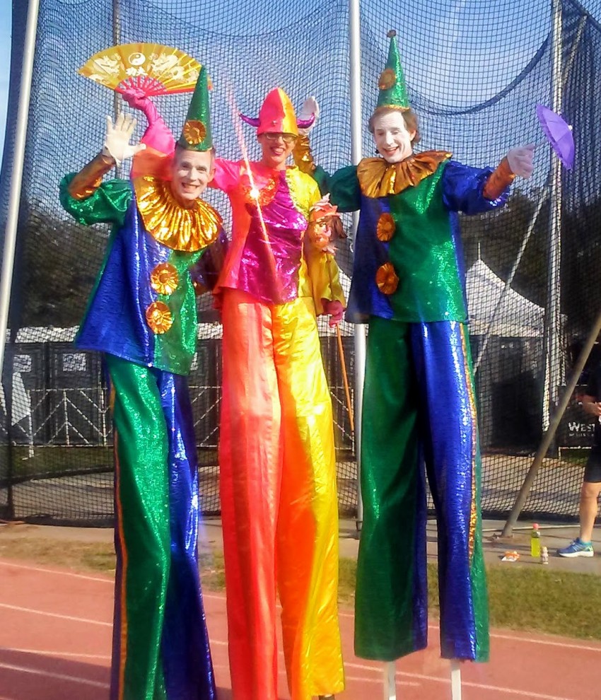 stilt walkers for parties