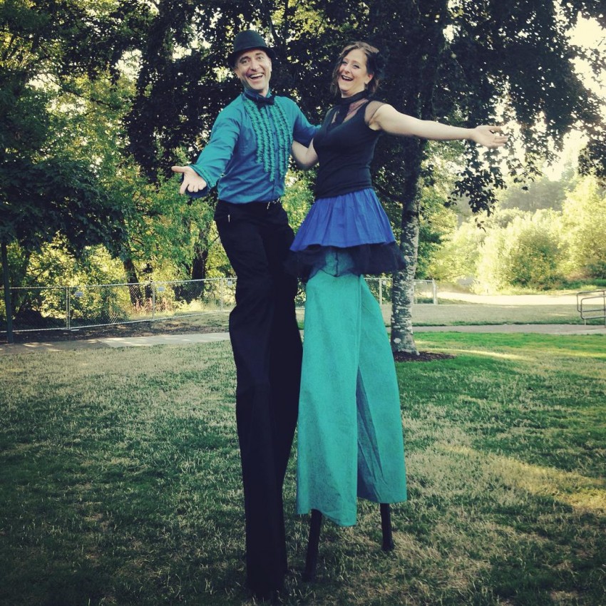 Hire Sensational Stilt Walking Stilt Walker in Portland, Oregon