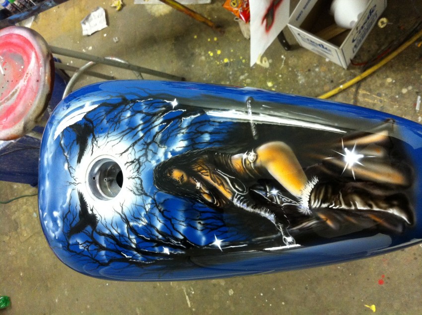 Hire Skullcarver Airbrushing Airbrush Artist in Holland, Michigan