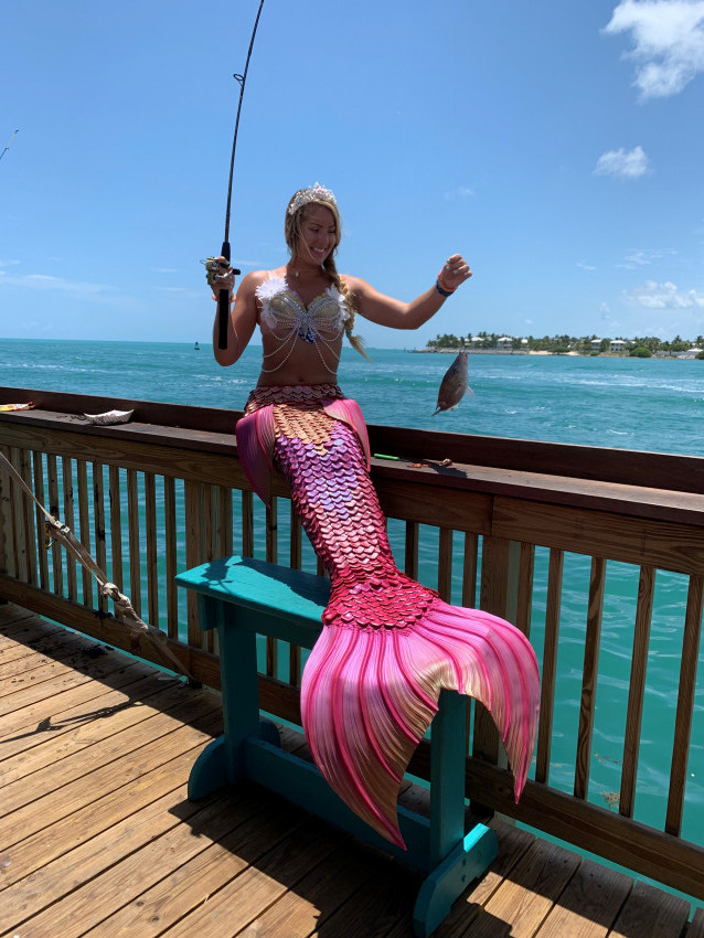 Hire The Captain's Mermaid Mermaid Entertainment in Key West, Florida