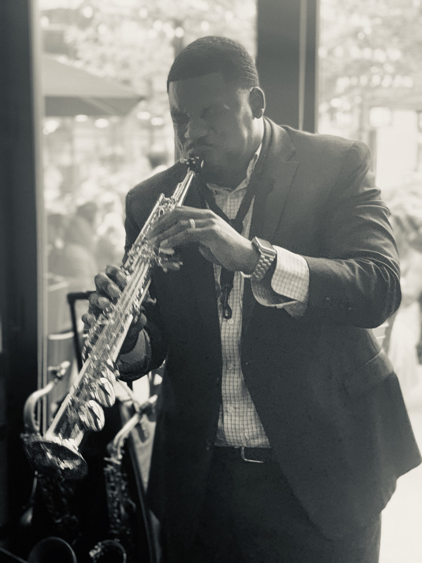 Hire The Entertainment District Saxophone Player in Atlanta,
