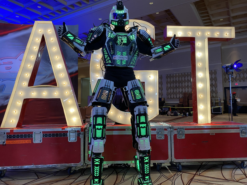 Hire Mega Robot Stilt Walker in New York City, New York