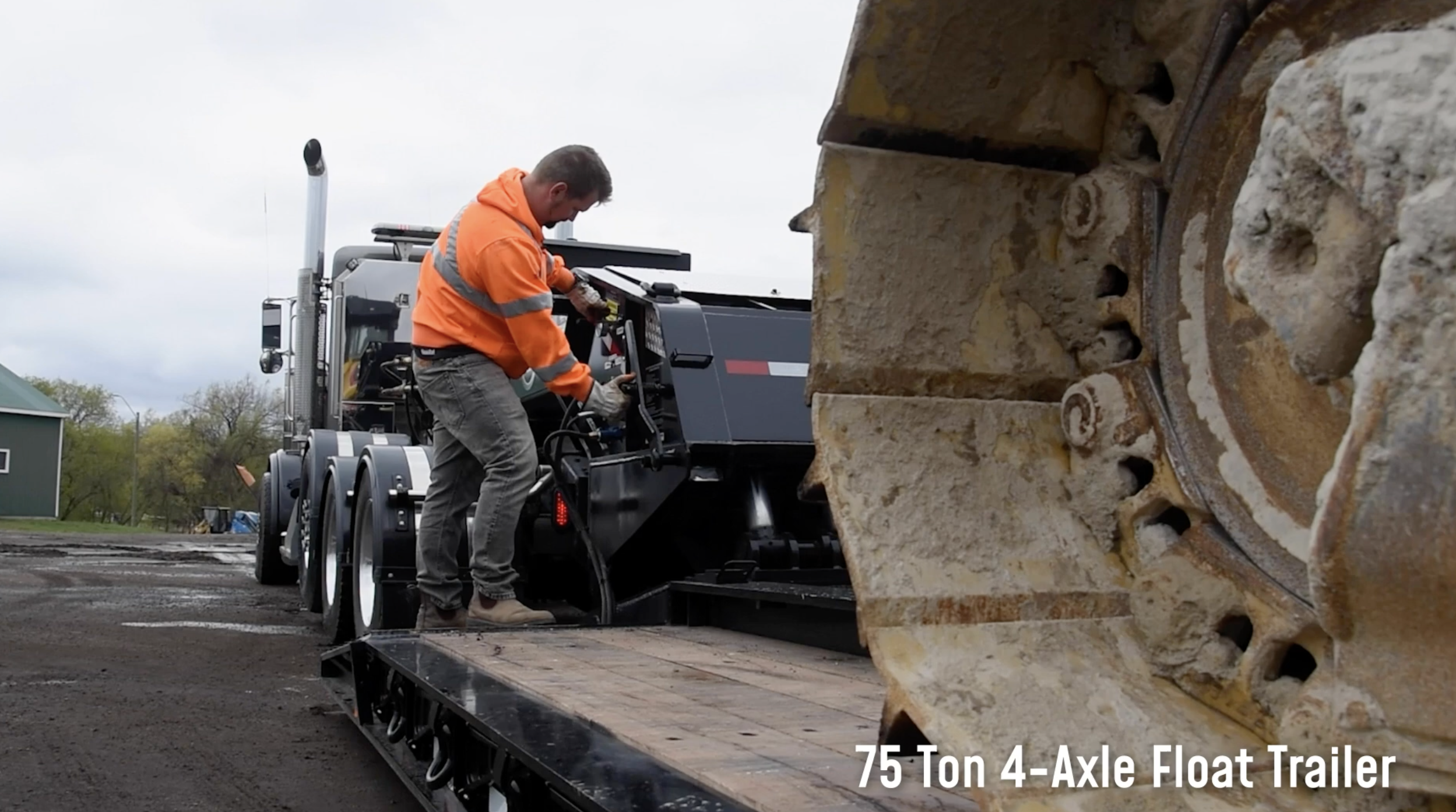 GINCOR Werx Heavy Haul | JC Series 75–60 Ton 3+1 & 75 Ton 4 Axle Float Trailers