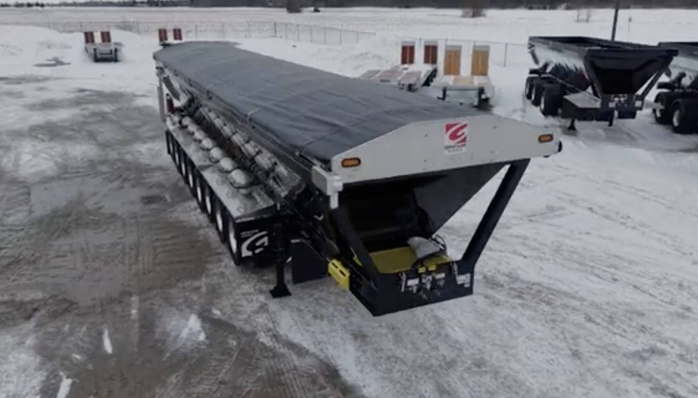8-Axle Live Bottom Trailer Product Video