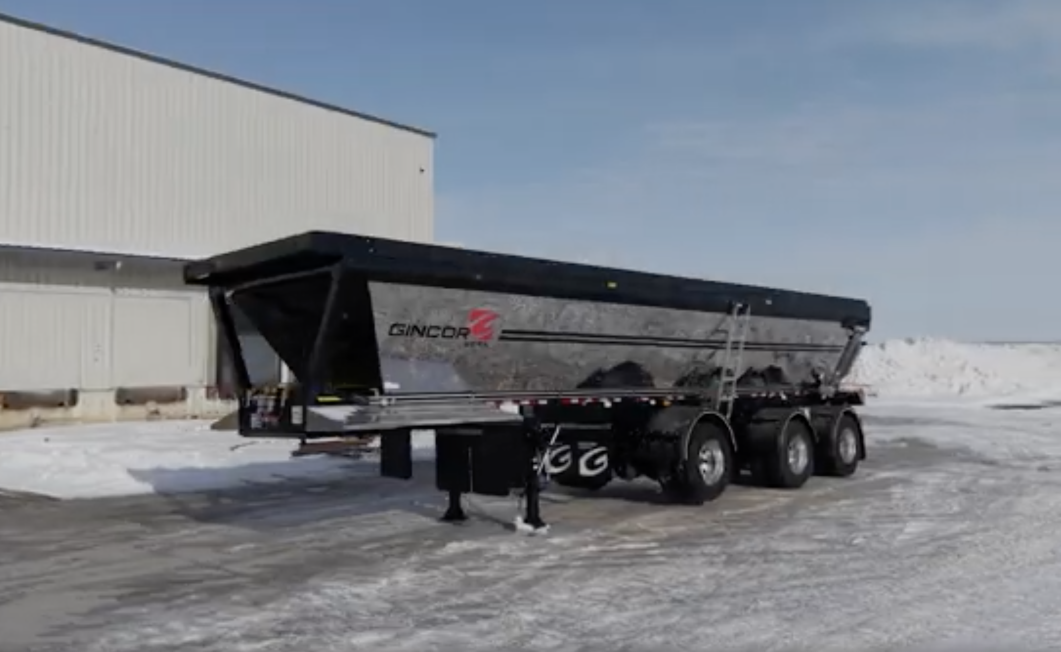 GINCOR Werx 393LBC-S Live Bottom Trailer