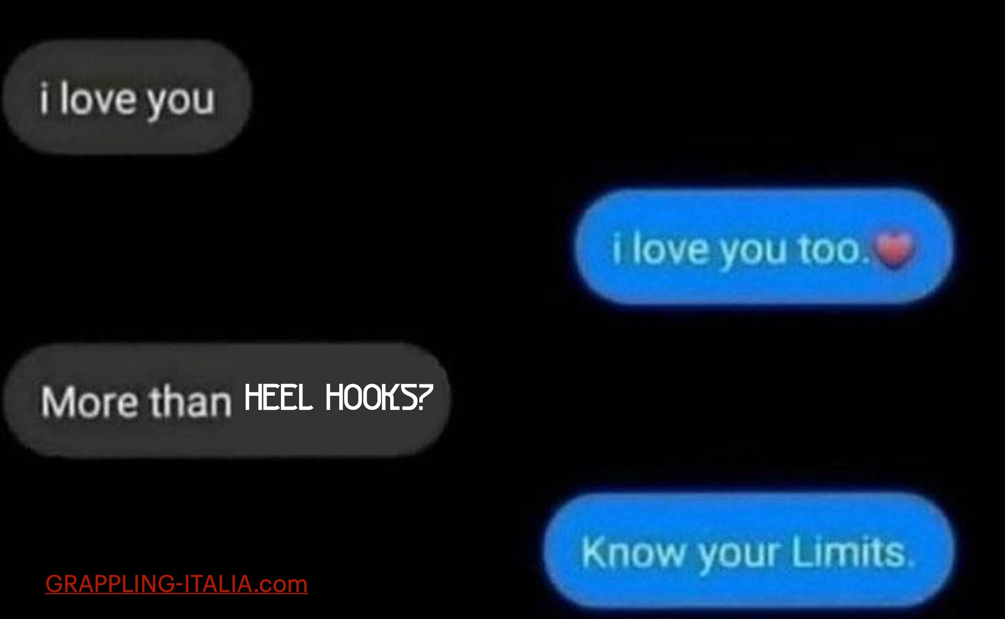 Mi ami più degli heel hooks