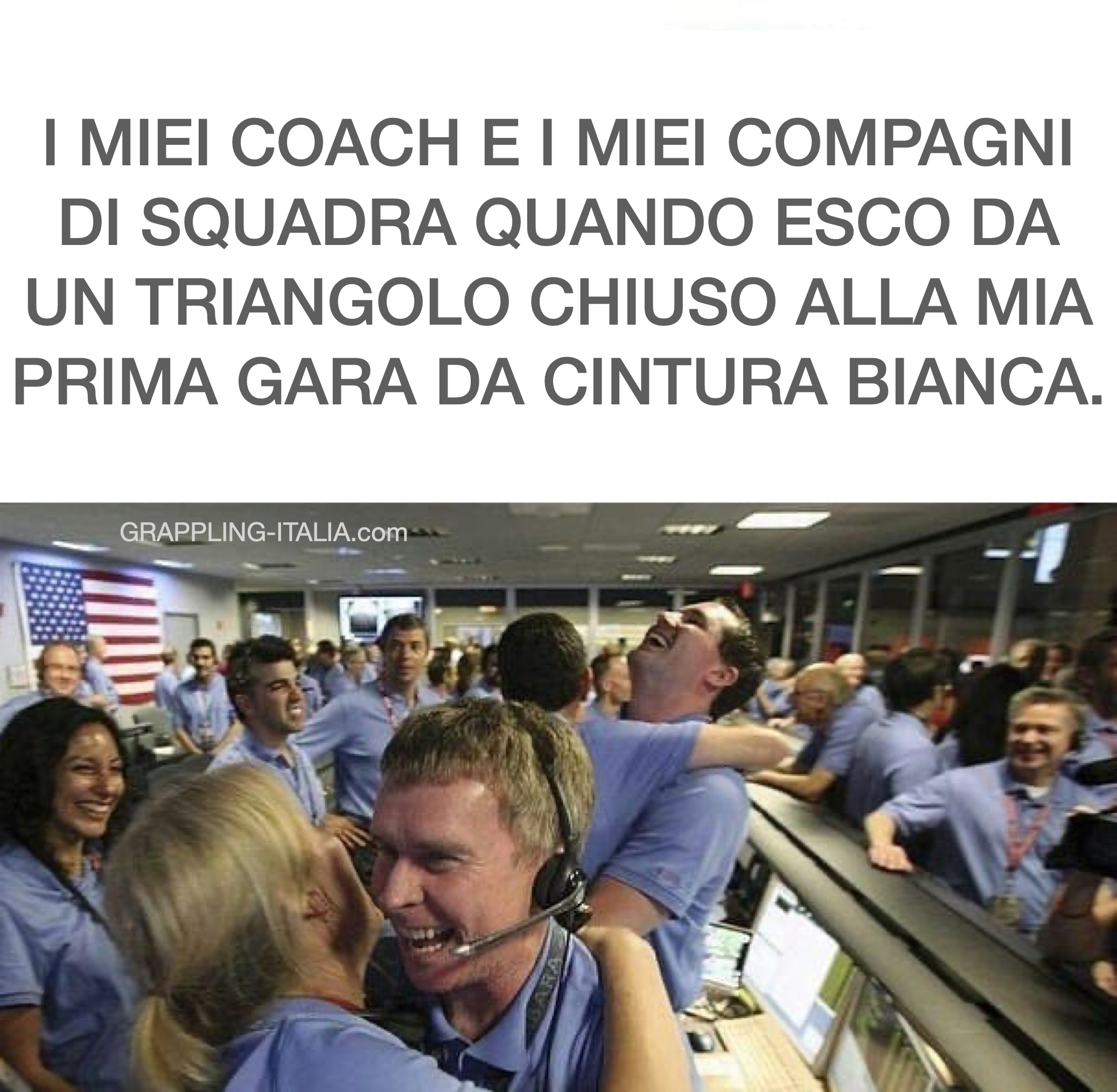 Quando difendi un triangolo alla tua prima gara