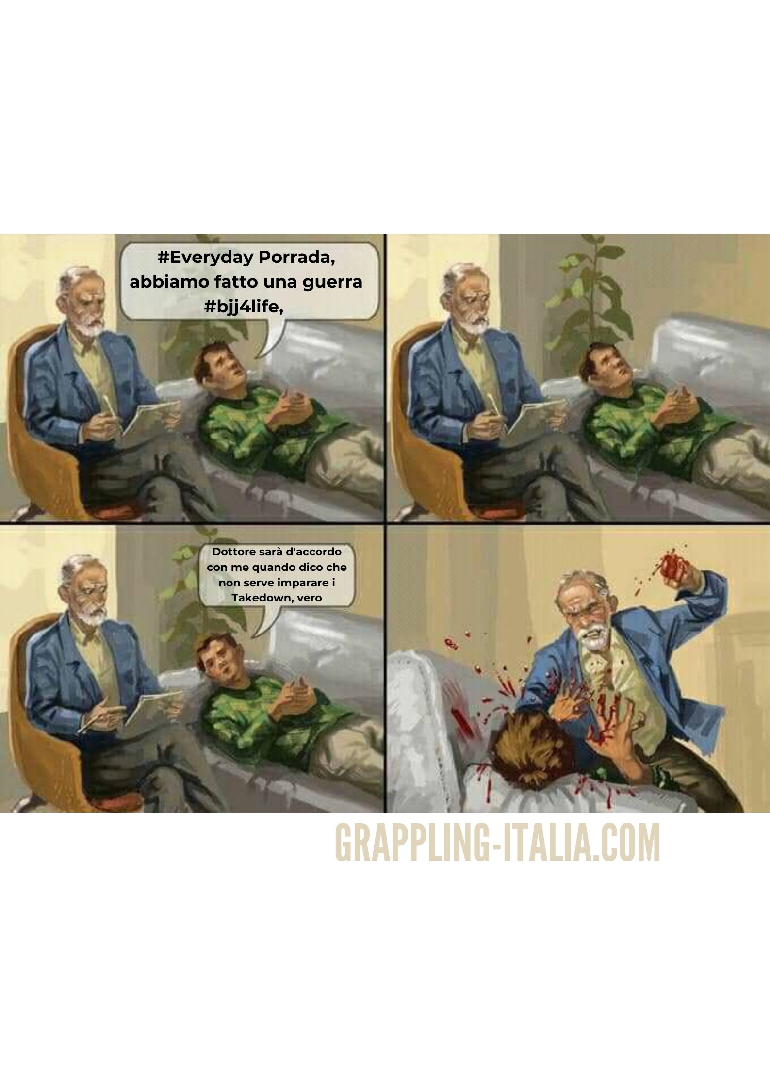 Everyday porrada dallo psicologo