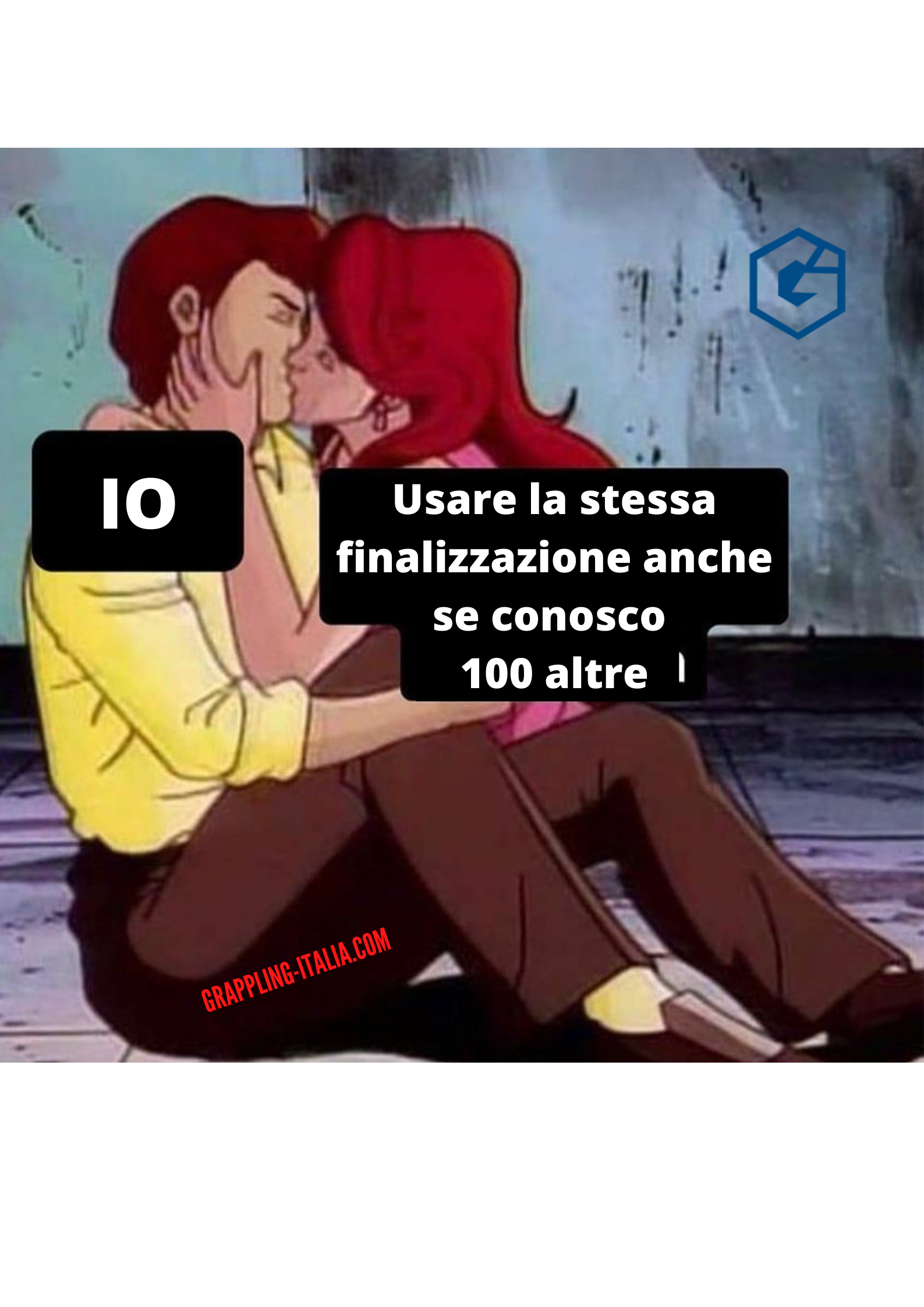 Usare la stessa tecnica di Bjj...