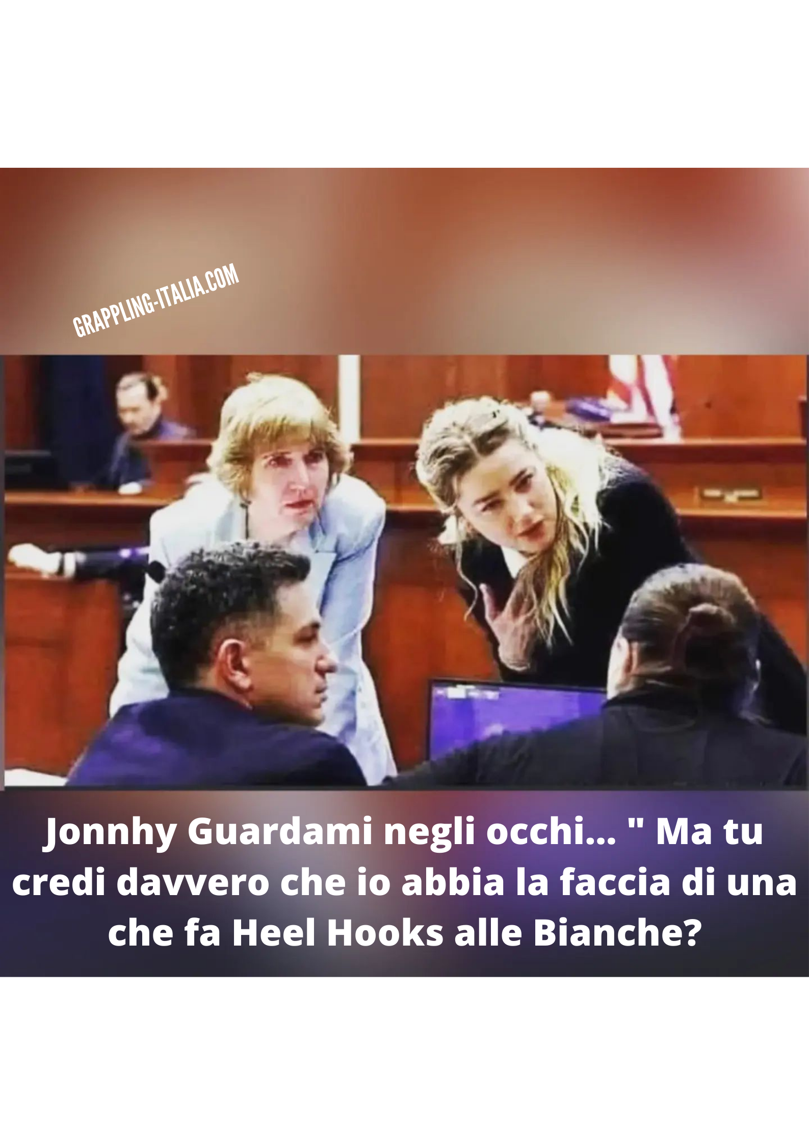 La Amber giura che non ha mai fatto heel hooks alle bianche