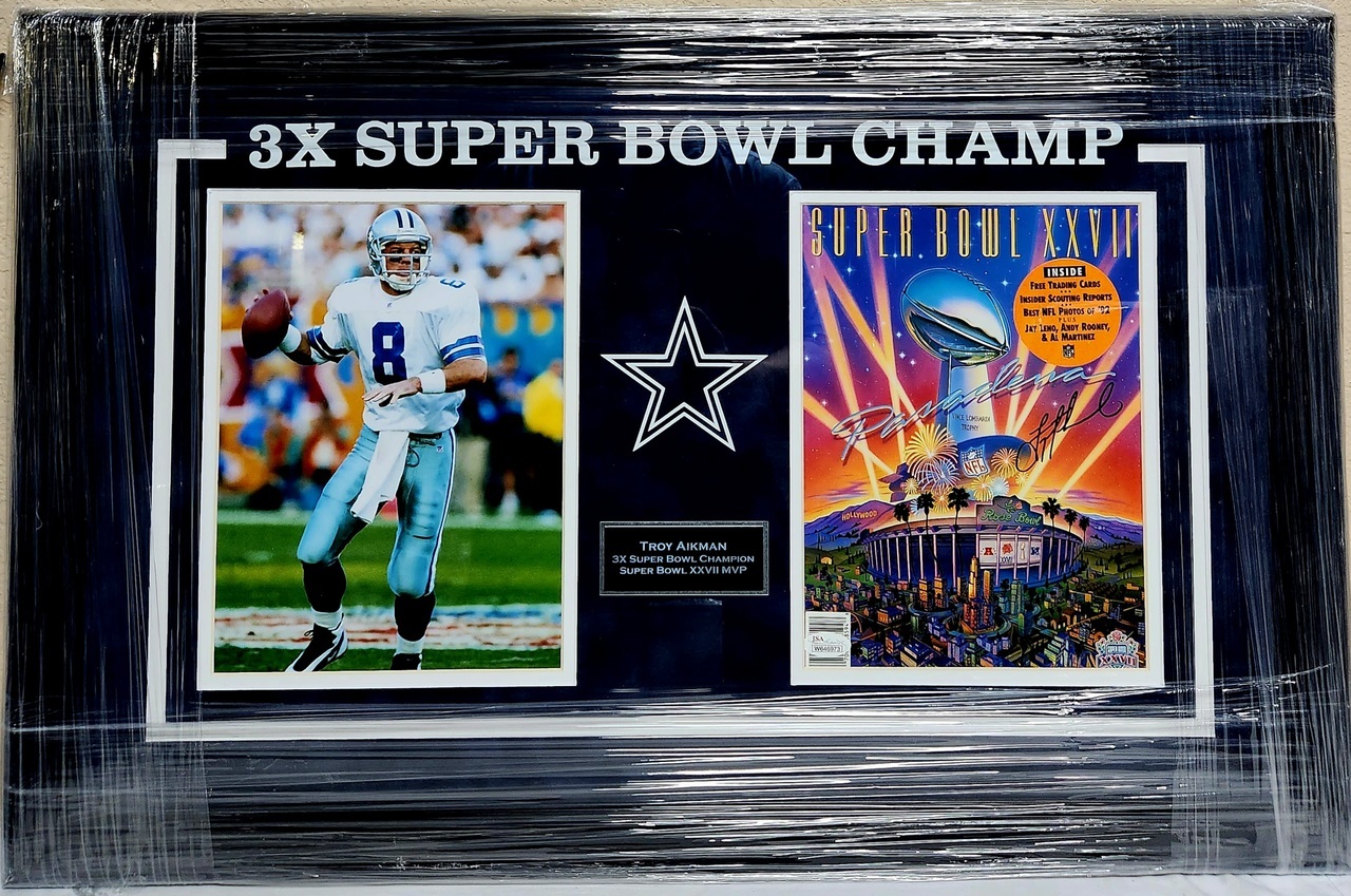 Troy Aikman auction item image