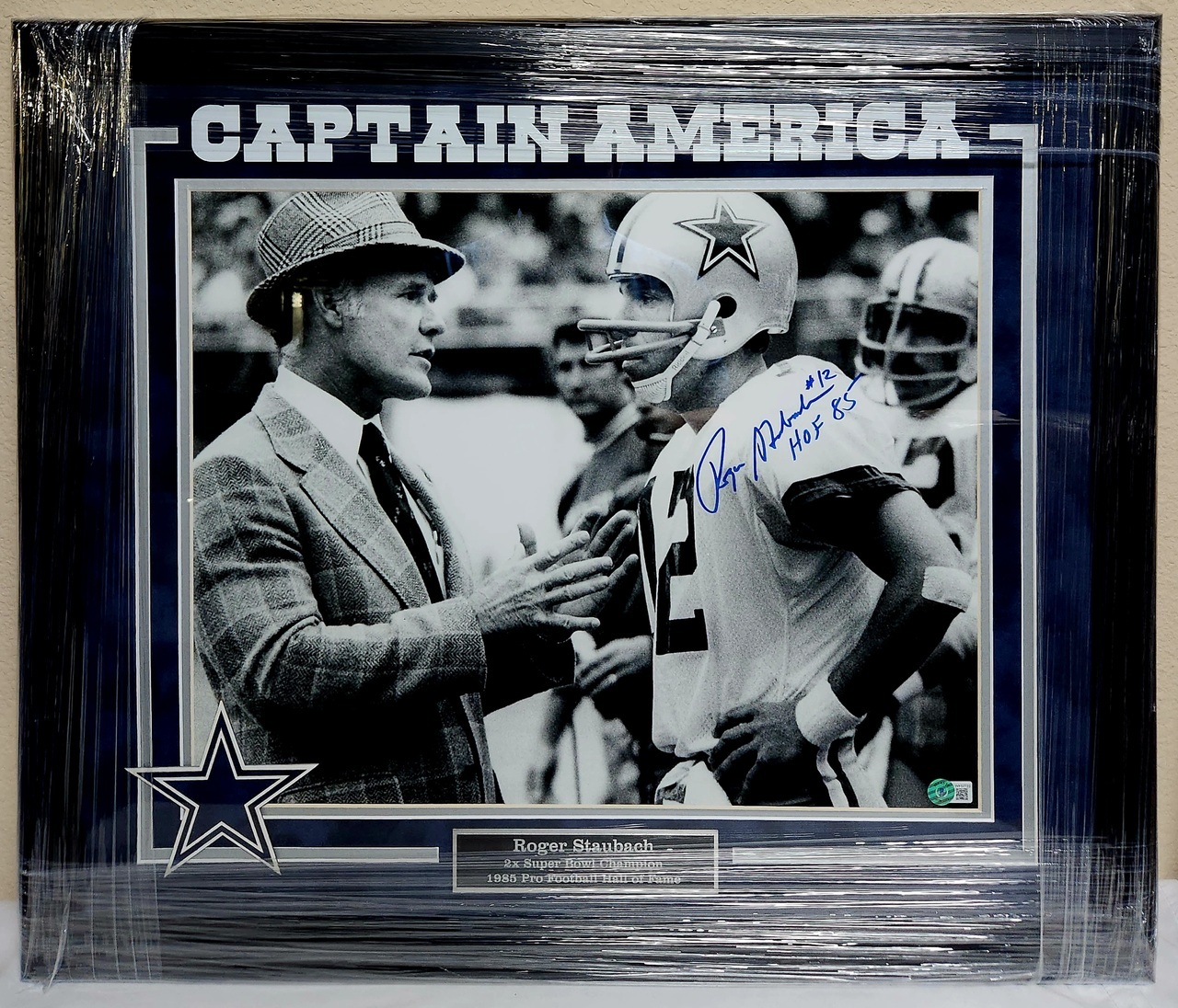 Roger Staubach auction item image