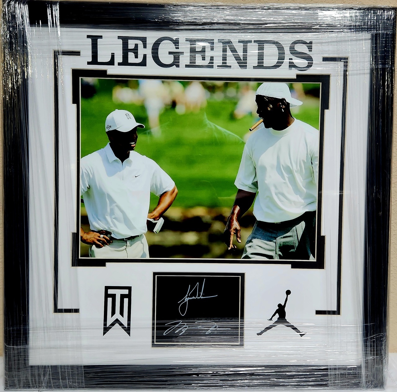 Tiger & Jordan auction item image