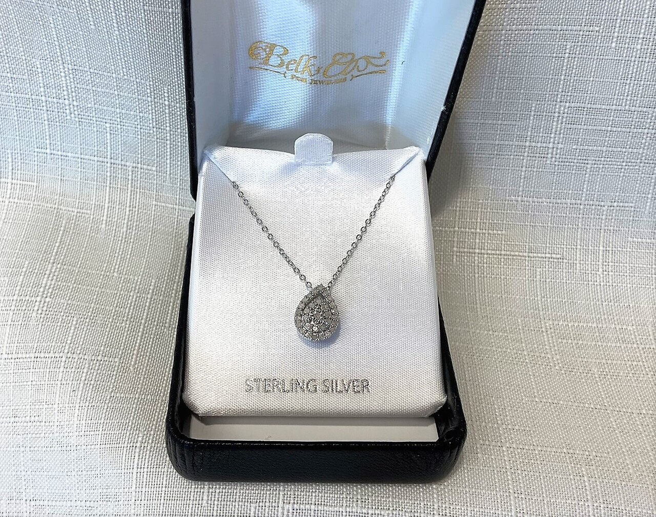 Sterling Silver and 1/4 Carat Diamond Pendant auction item image