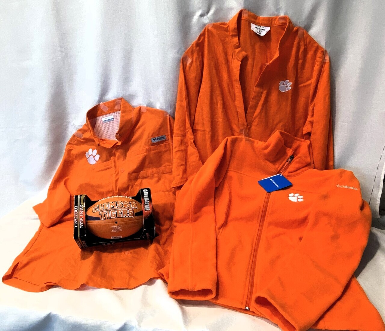 Clemson Sports Apparel & Football auction item image