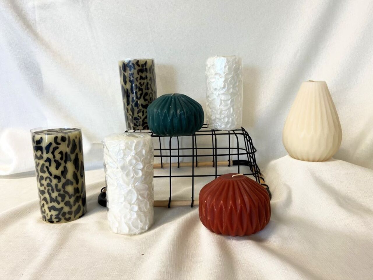 Decorative Candle Basket auction item image