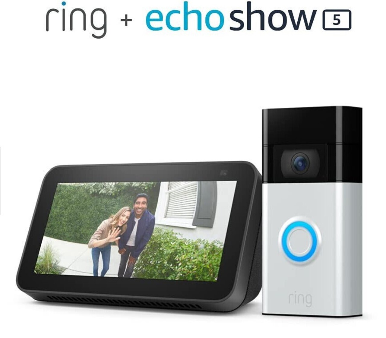 Ring doorbell with Echo Show Video Bundle auction item image