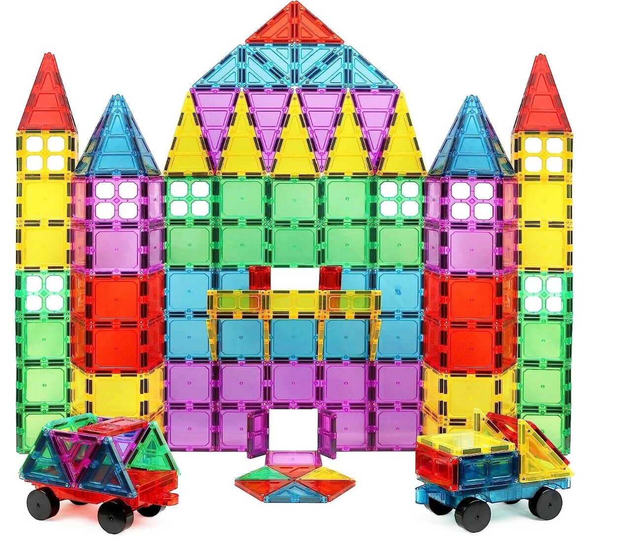 Magnetic Tile Blocks and Storage auction item image