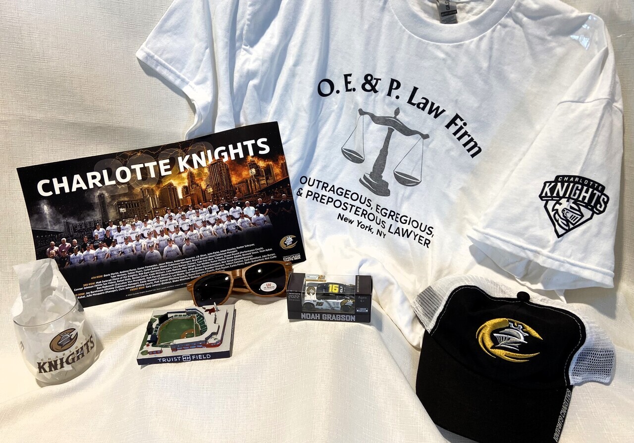 Charlotte Knights Gift Basket auction item image