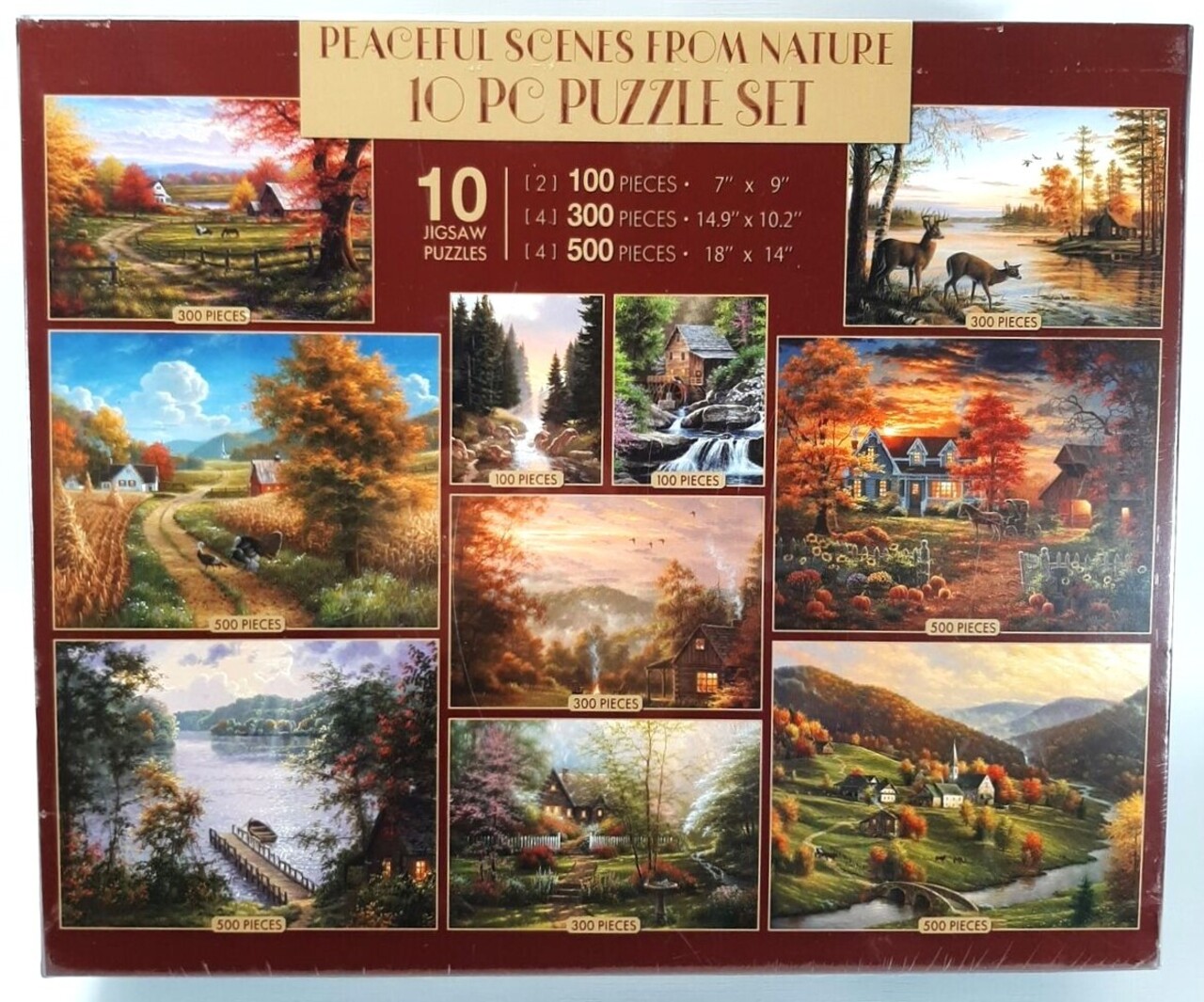 Ten Nature Puzzles auction item image