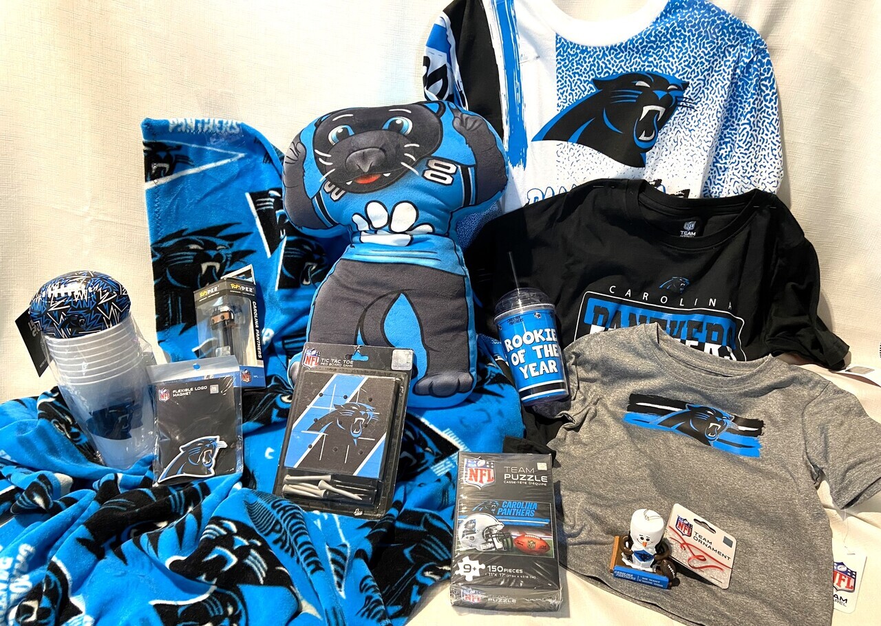 Panthers Fan Mania Basket auction item image