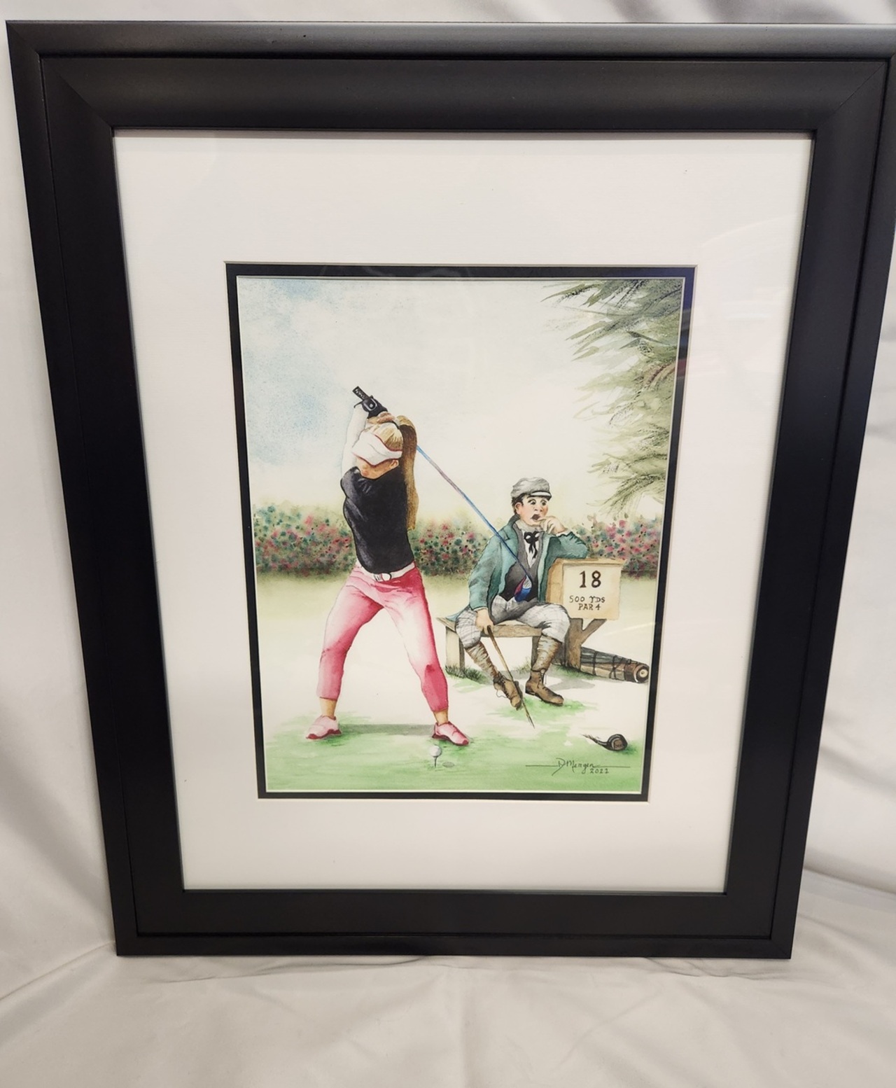 Watercolor Painting by Deb Mergen auction item image