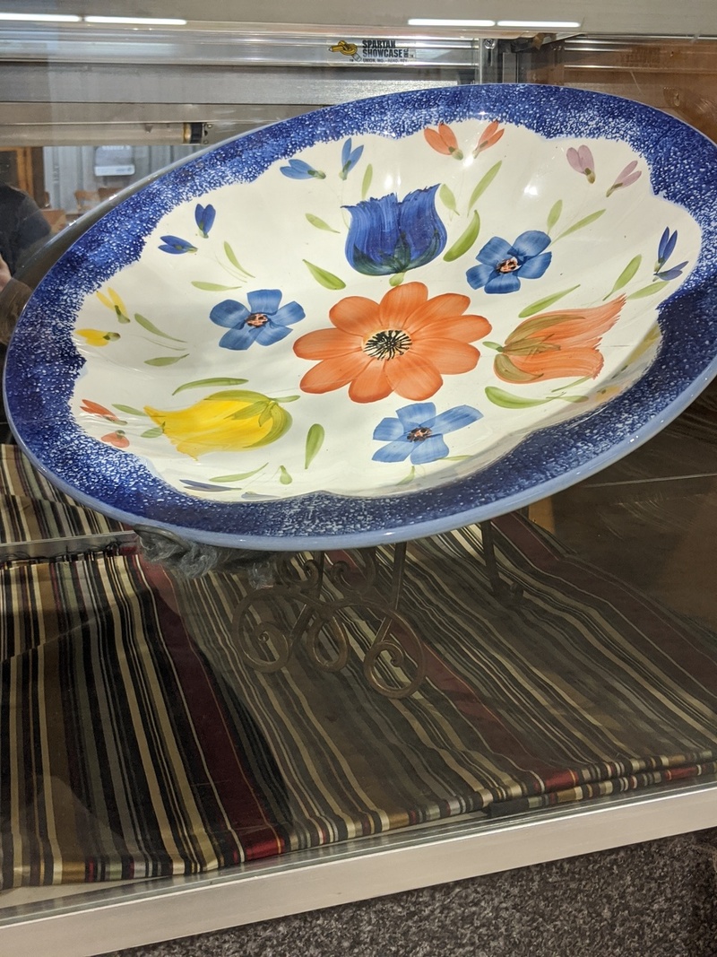 Upper Cumberland Habitat for Humanity Auction Large Italian Serving Dish
