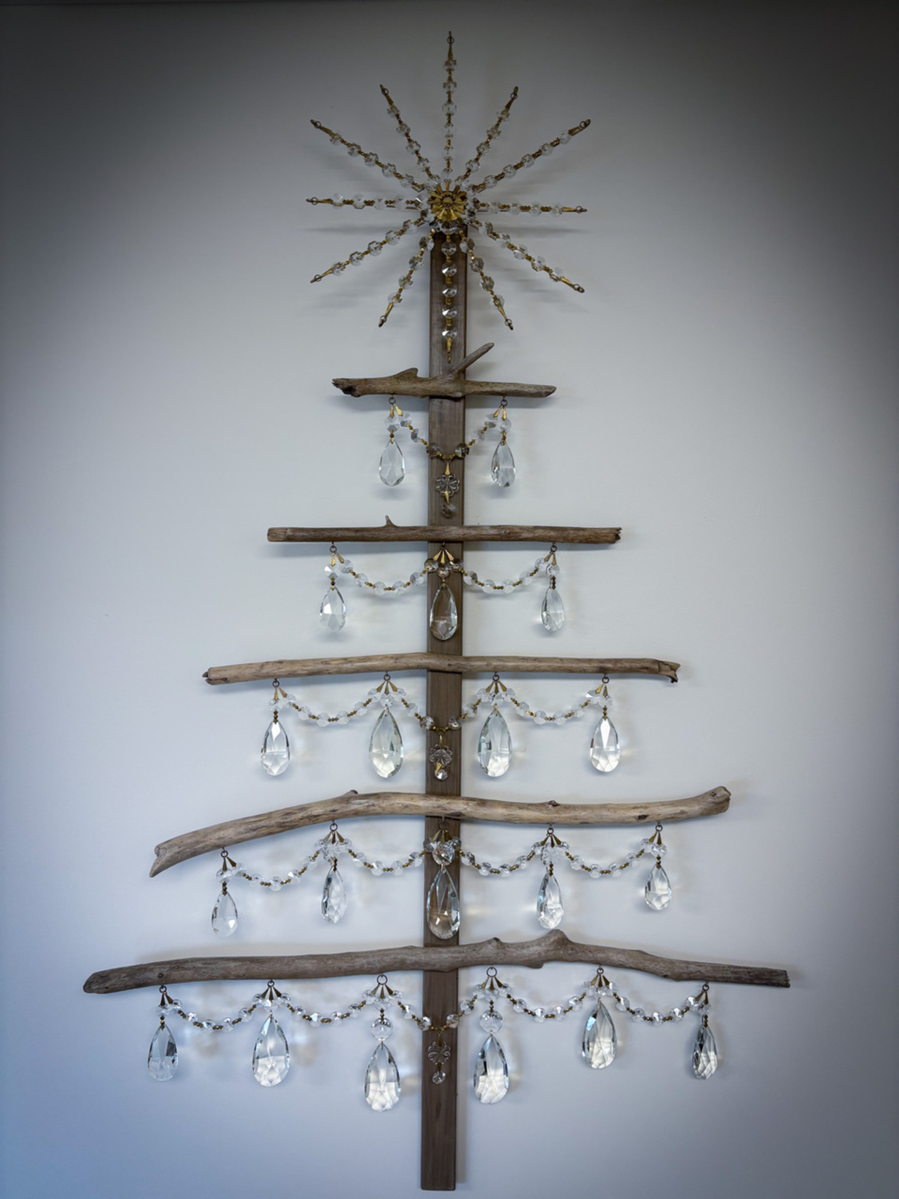 Driftwood & Crystals Christmas Tree auction item image