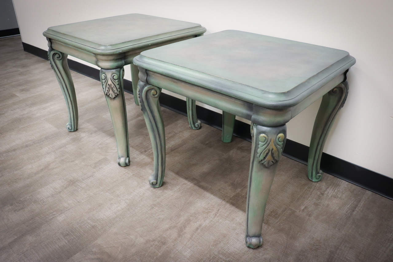Green End Tables auction item image