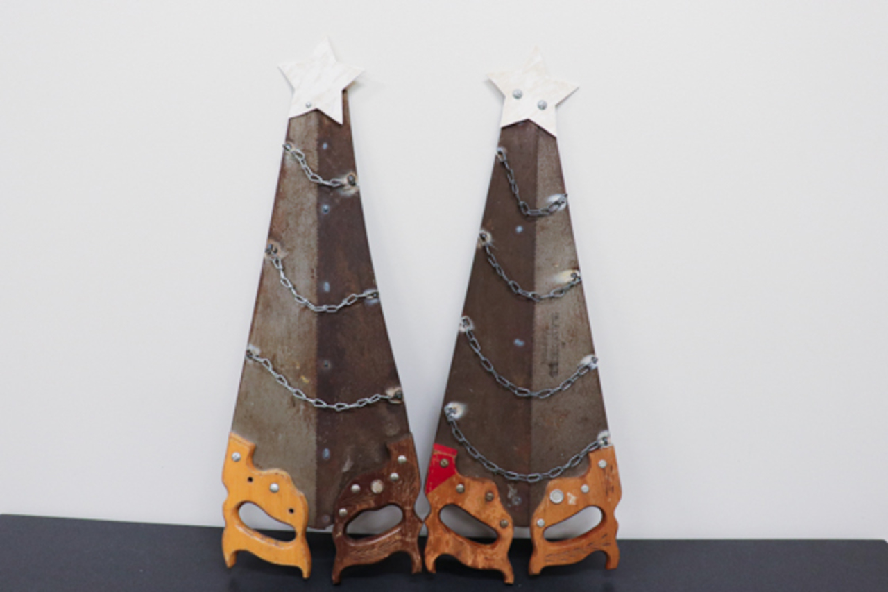 Saw-tastic Christmas Trees! auction item image