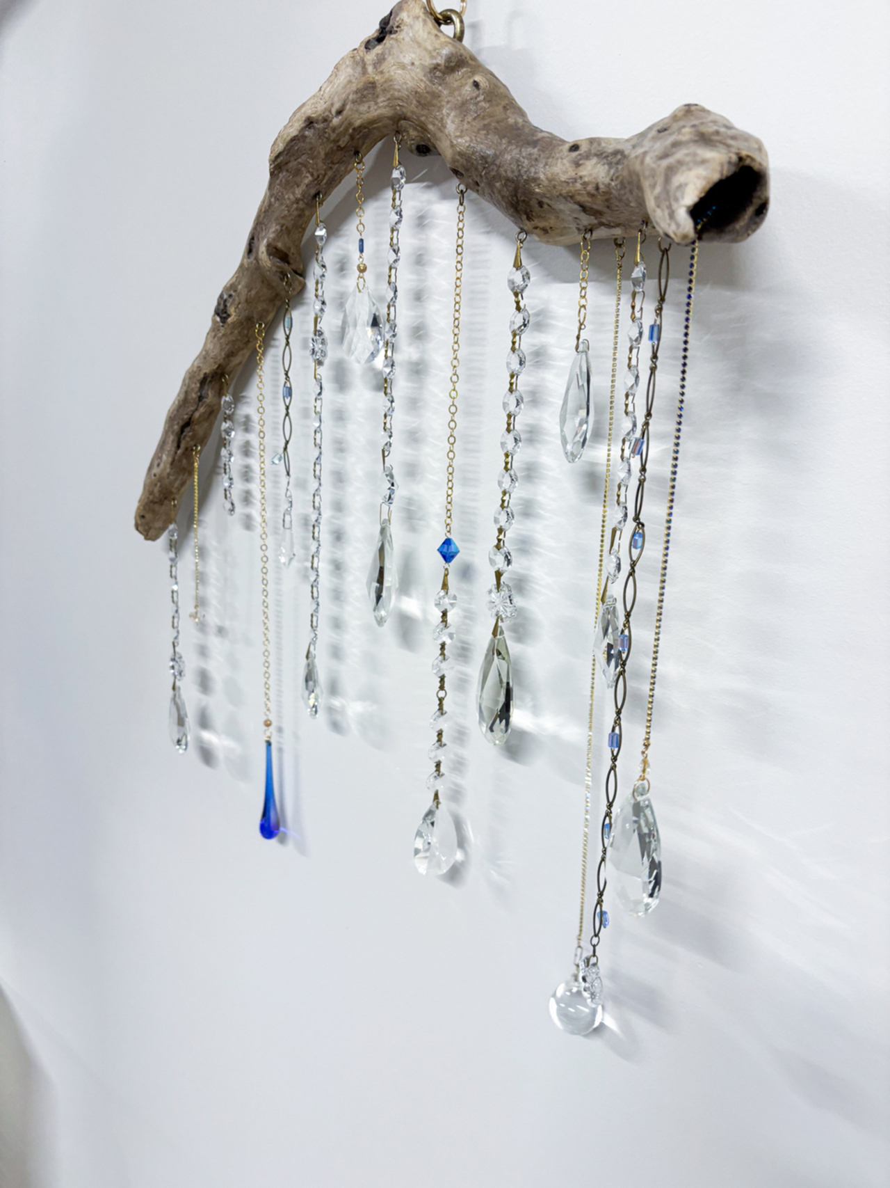 Crystal Drops & Driftwood Suncatcher auction item image