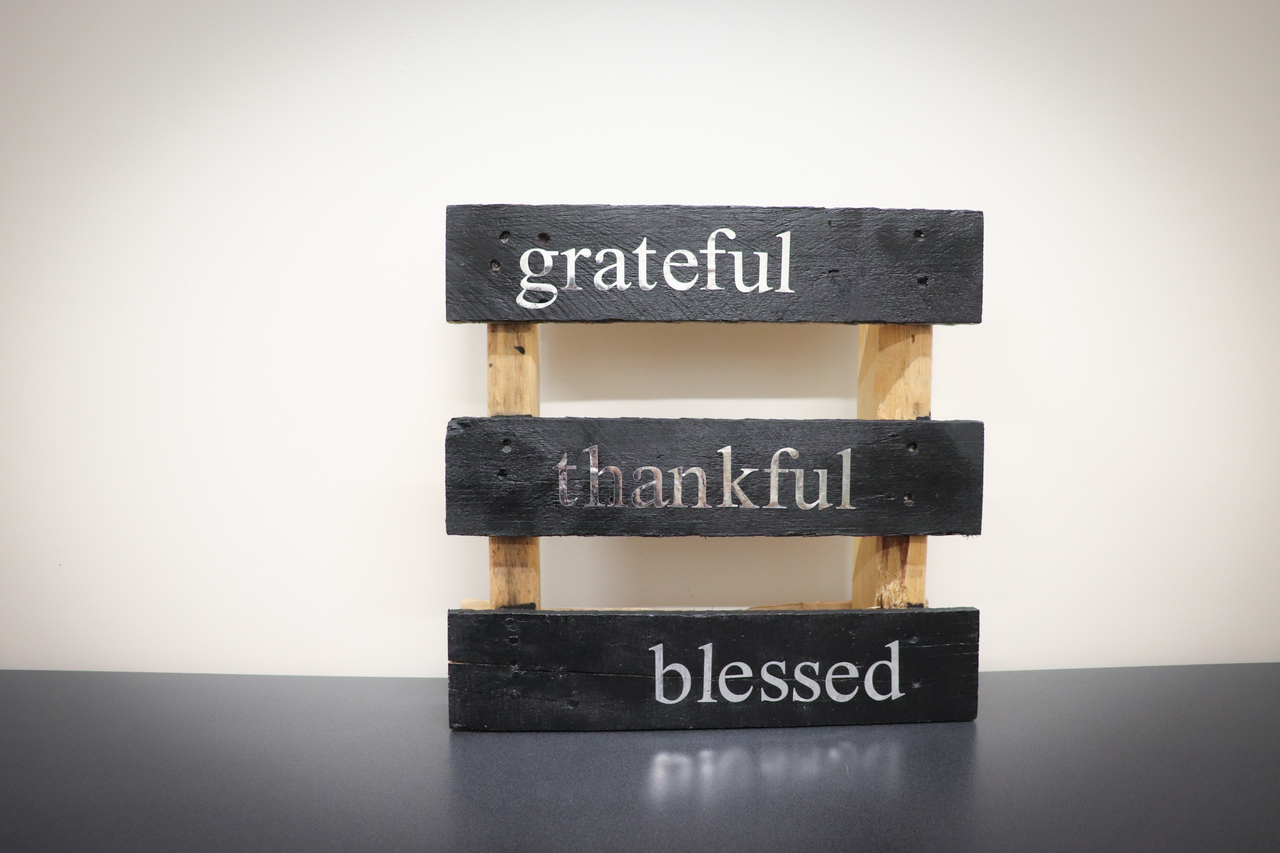 Grateful, Thankful, Blessed auction item image