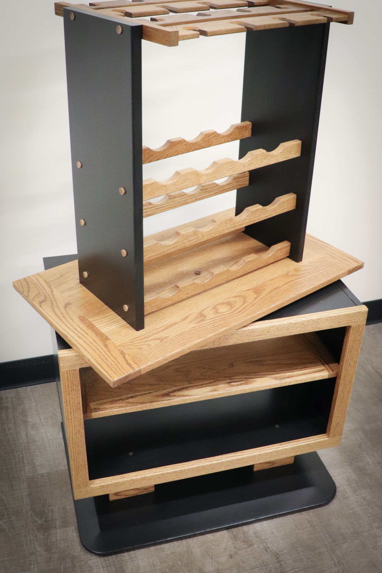 Sip & Spin: The Swiveling Wine Oasis auction item image