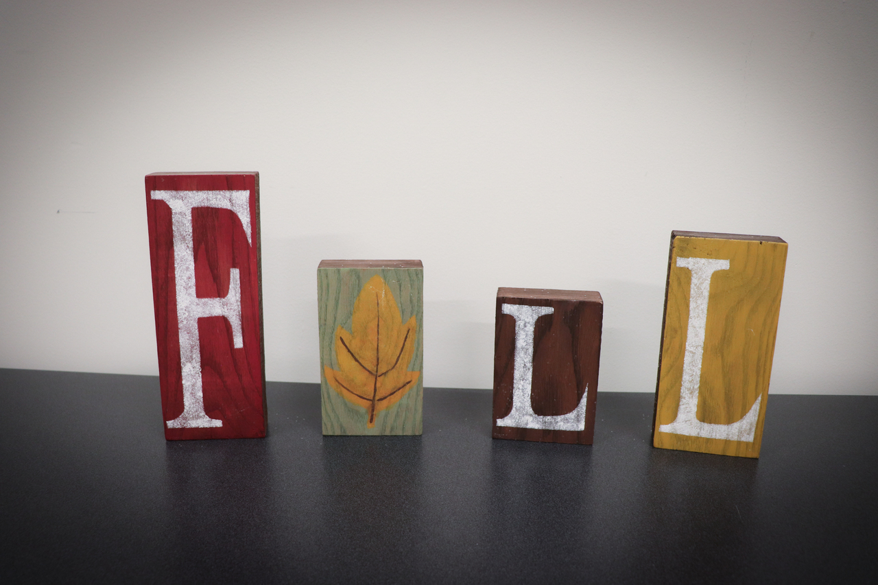 Reversible Holiday blocks #2 auction item image