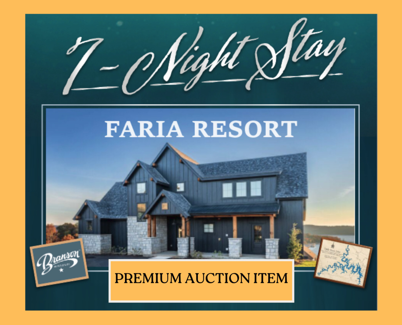 7-Night Stay at Faria Resorts - Premium Auction Item auction item image