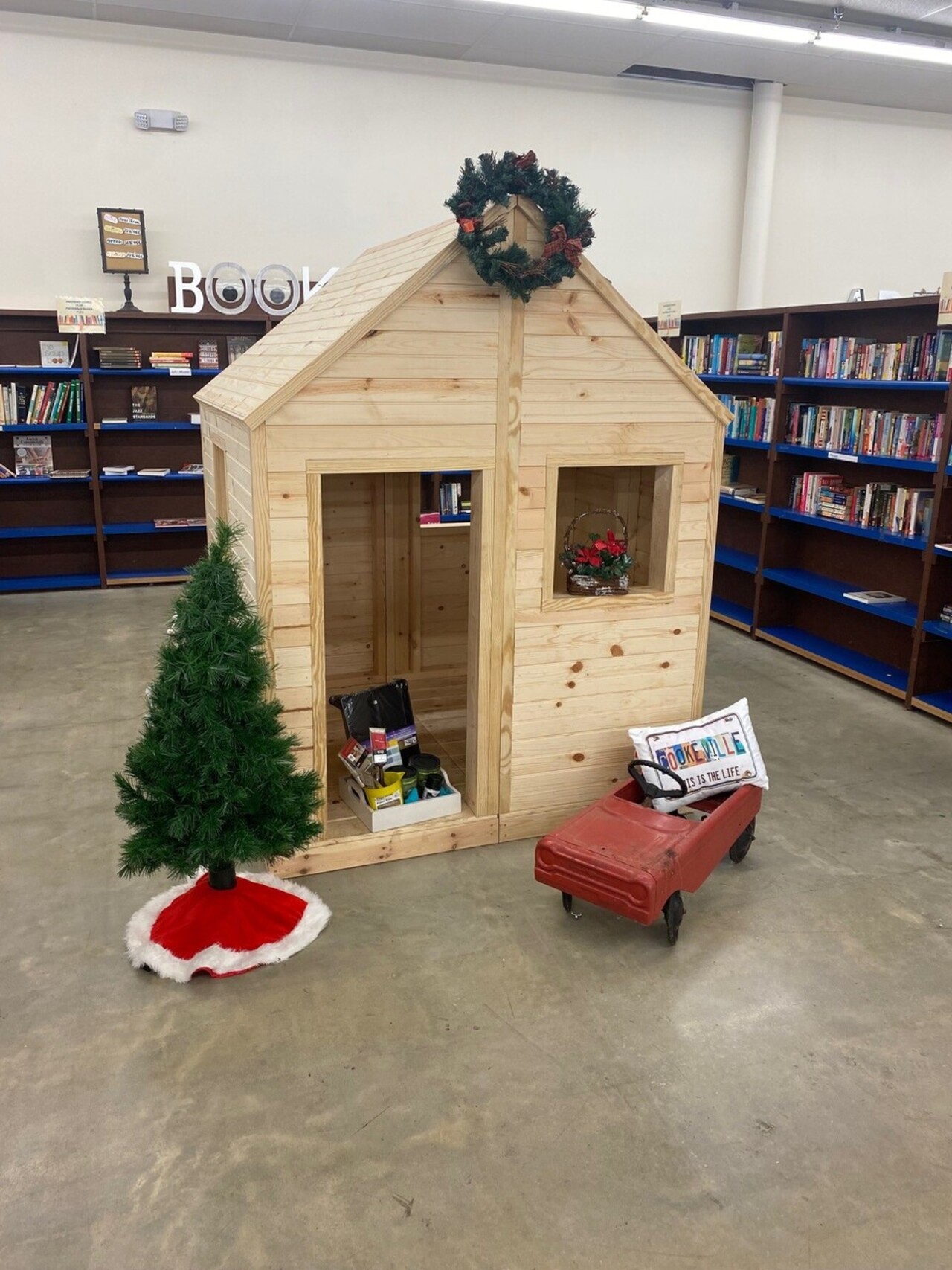 Wooden Playhouse auction item image