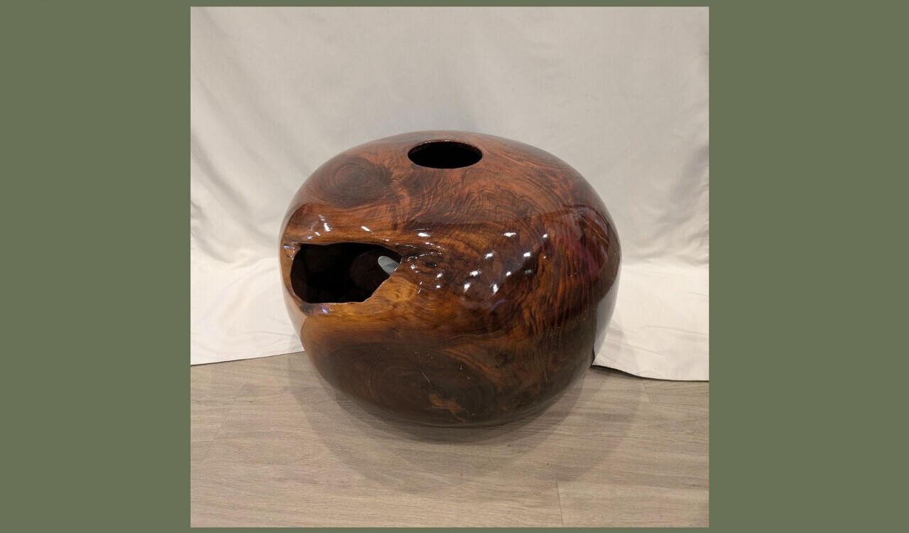 Handcrafted Wood Sculpture auction item image