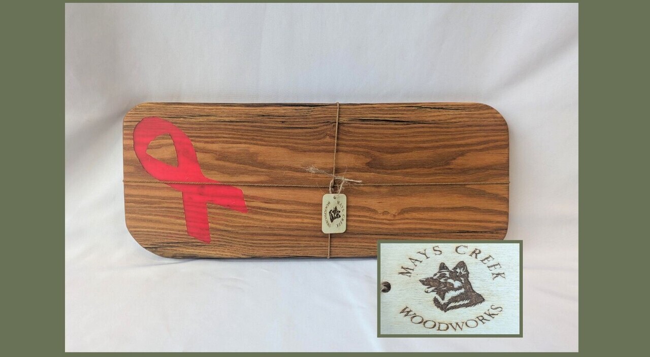 Handmade Charcuterie Board auction item image
