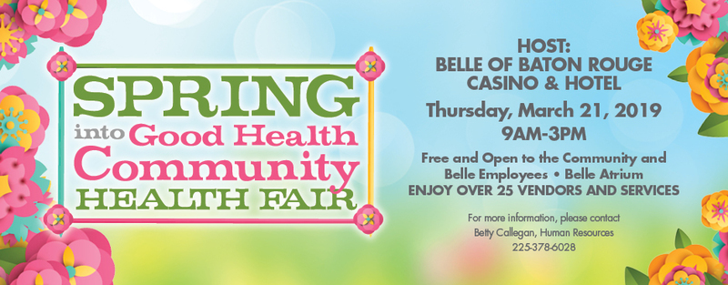 Spring Into Good Health Community Health Fair logo