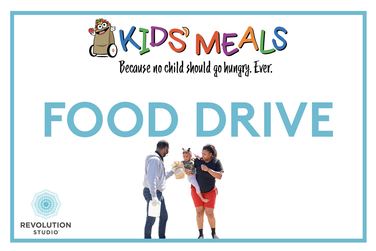 Revolution Studios Food Drive and Thanksgiving Day Ride for Kids' Meals!