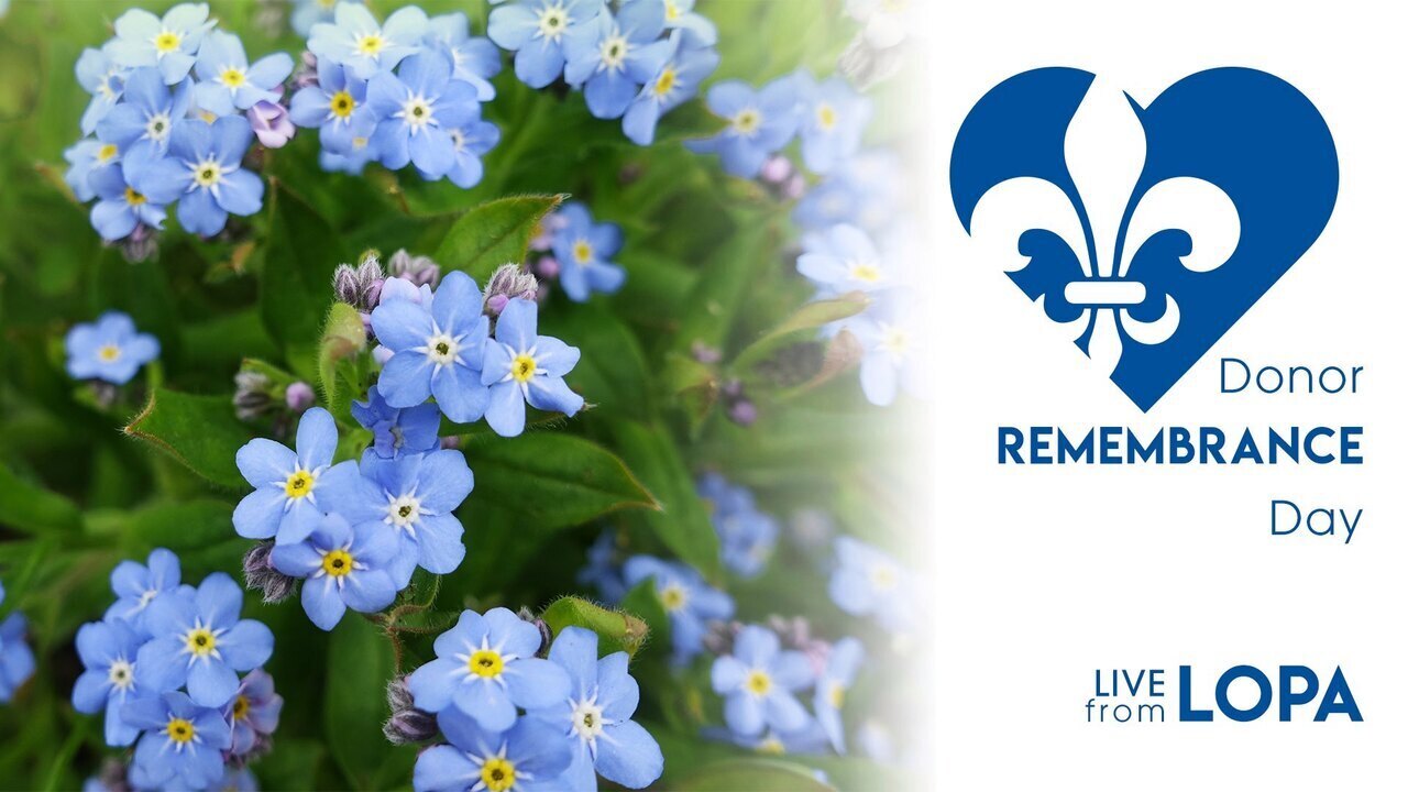 Donor Remembrance Day - Virtual Ceremony 2022 logo