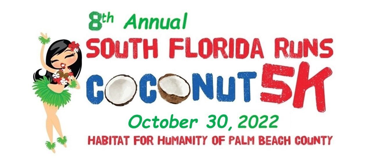 South FL Runs-Coconut Run 5K Walk/Race logo