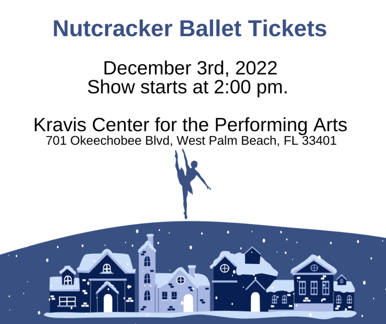 The Nutcracker - Ballet Palm Beach logo