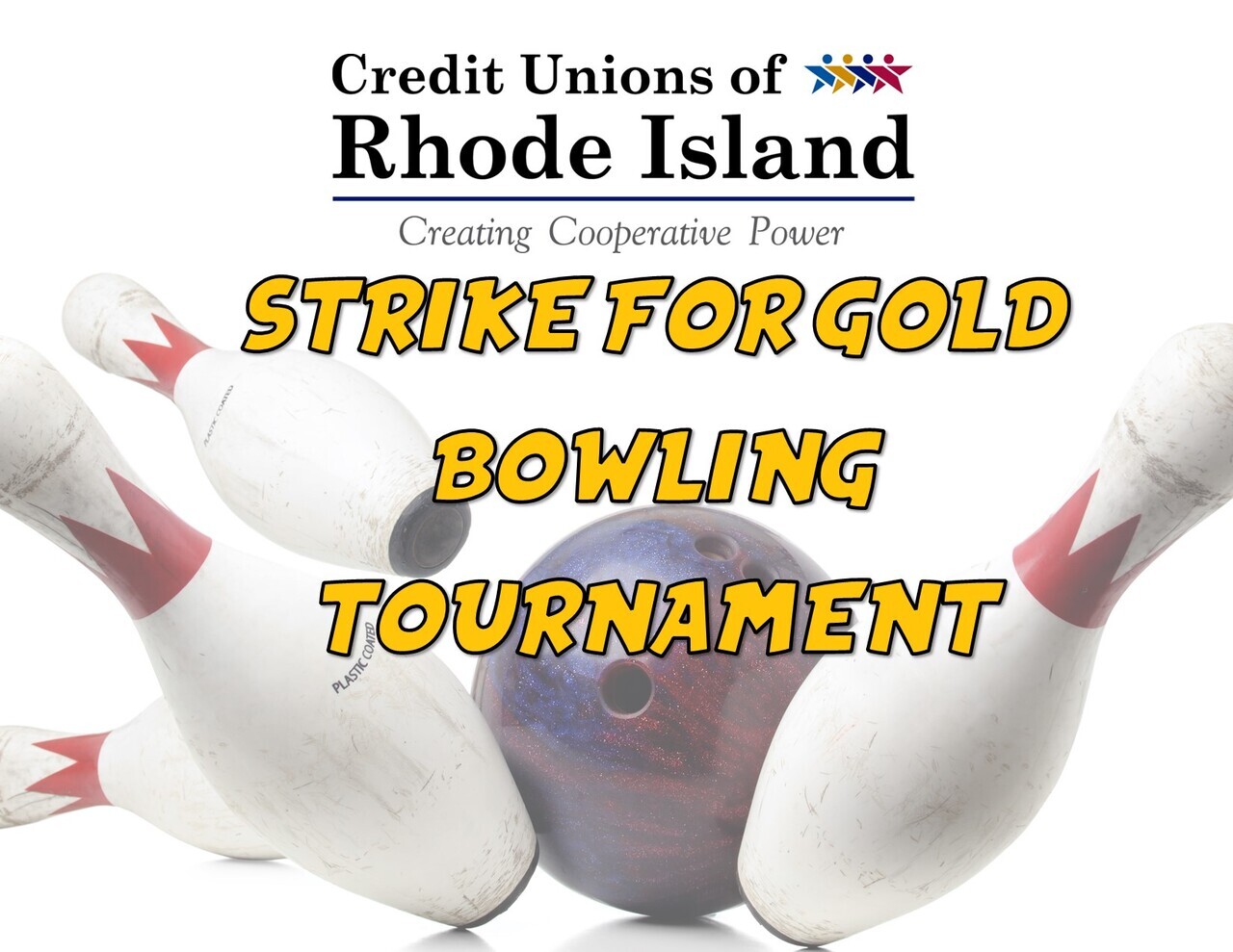 Strike For Gold Bowling Tournament logo